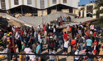 Au moins sept morts après l'effondrement du toit d'une église au Mexique