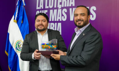 Celebración del 23 aniversario de FOVIAL en sorteo de la Lotería