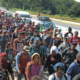 Une caravane de plus de 500 migrants demande des permis humanitaires au Mexique