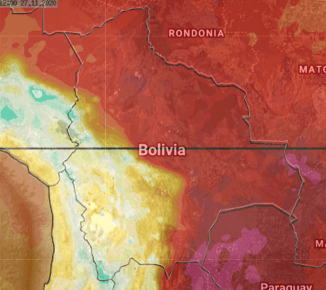 Alerte rouge à la canicule dans sept départements boliviens