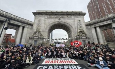 Demand permanent ceasefire against Gaza in New York, USA