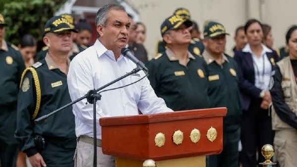 Peruvian Interior Minister resigns after congressional censure