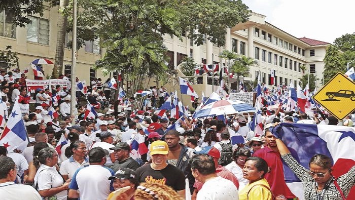 Les manifestations contre l'exploitation minière attendent la décision de la Cour suprême du Panama